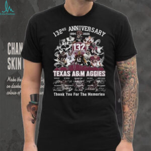 Texas A&M Aggies 132nd Anniversary T Shirt