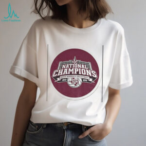 Texas A&M Aggies Souvenir 2025 Volleyball National Champs logo shirt