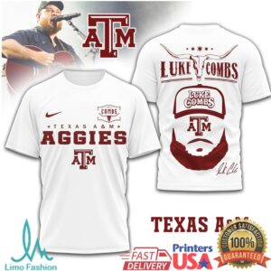 Texas A&M Aggies x Luke Combs T Shirt Collection