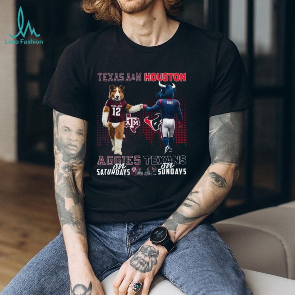 Texas A&M Houston Texans Crossover Tee Texas A&M Houston Texans Crossover Tee