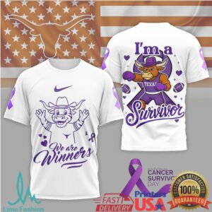 Texas Cancer Survivor & Winners T Shirt Texas Cancer Survivor & Winners T Shirt