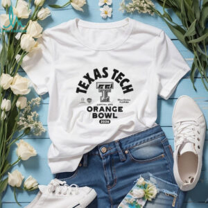 Texas Tech Red Raiders 2026 Capital One Orange Bowl Bound logo shirt