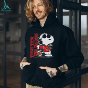 Texas Tech Red Raiders Peanuts Football Snoopy Sweatshirt