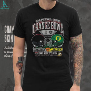 Texas Tech Red Raiders vs Oregon Ducks Capital One Orange Bowl Hard Rock Stadium shirt