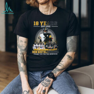 Thank You For The Memories Ben Roethlisberger #7 Steelers Football Tee