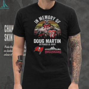 Thank You For The Memories Doug Martin 1989 2025 Buccaneers Shirt