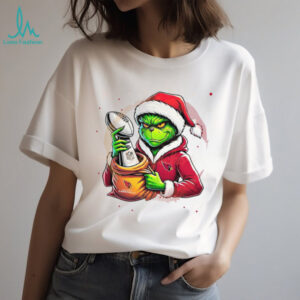 The Grinch Arizona Cardinals Steal Super Bowl T shirt, The Grinch Stealing Football Trophy T shirt