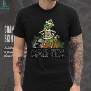 The Grinch New Orleans Saints Christmas T Shirt