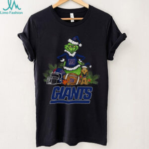 The Grinch New York Giants Christmas T Shirt