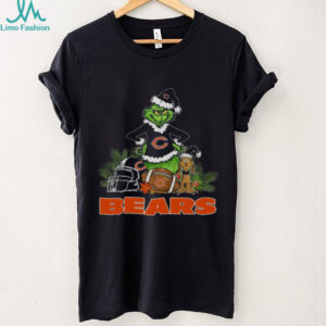The Grinch Steals the Chicago Bears Christmas T Shirt