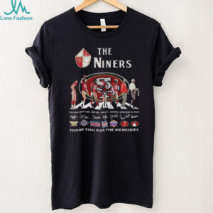 The Niners Thank You For The Memories T Shirt