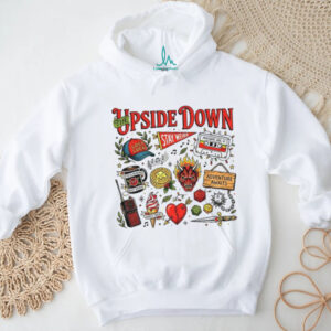 The Upside Down Stranger Things Christmas Adventure Awaits Stay Weird shirt