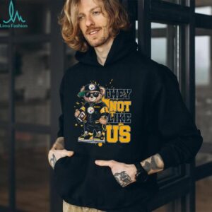 They Not Like Us Steelers Bear T Shirt