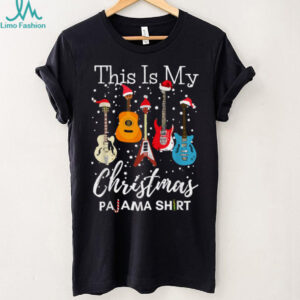 This is My Christmas Pajama Guitar Guitarist Music Lover T Shirt