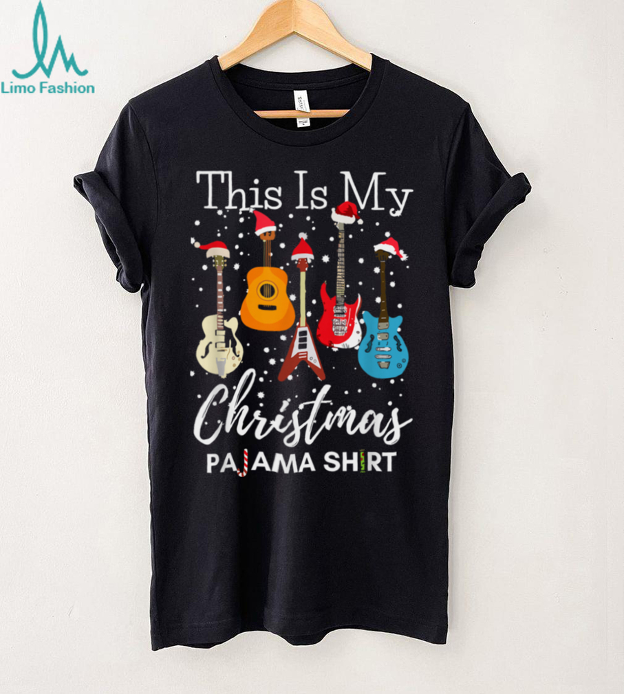 This is My Christmas Pajama Guitar Guitarist Music Lover T Shirt This is My Christmas Pajama Guitar Guitarist Music Lover T Shirt