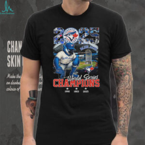 Toronto Blue Jays 1992, 1993, 2025 World Series Champions T Shirt