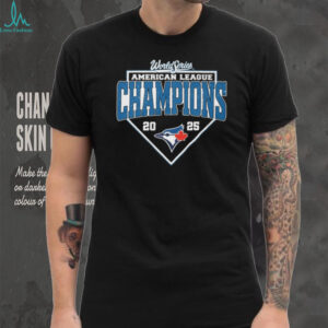 Toronto Blue Jays Fanatics 2025 American League Champions Locker Room T Shirt