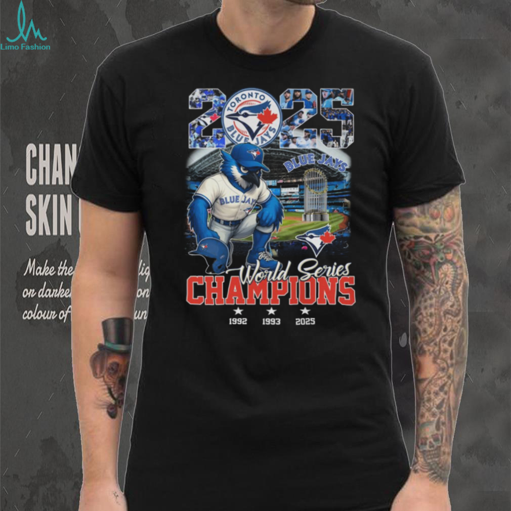 Toronto Blue Jays World Series Champions 1992 1993 2025 Commemorative T Shirt Toronto Blue Jays World Series Champions 1992 1993 2025 Commemorative T Shirt