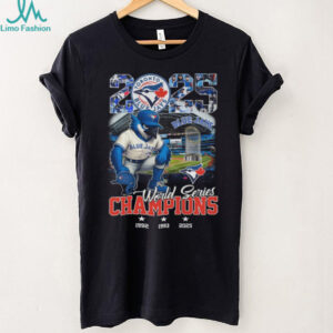 Toronto Blue Jays World Series Champions 1992 1993 2025 Commemorative T Shirt
