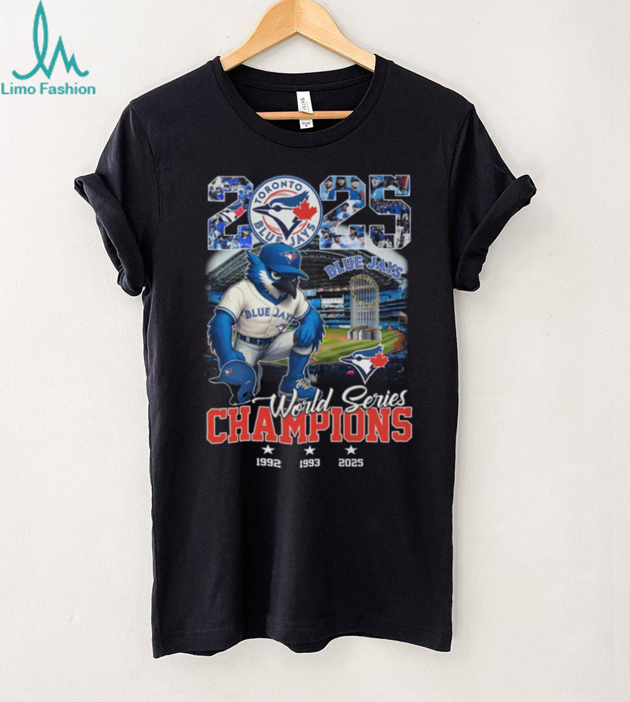 Toronto Blue Jays World Series Champions 1992 1993 2025 Commemorative T Shirt Toronto Blue Jays World Series Champions 1992 1993 2025 Commemorative T Shirt