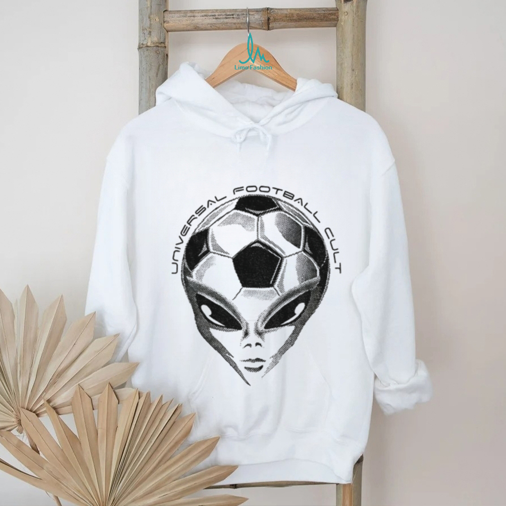 Universal Football Cult alien mashup shirt Universal Football Cult alien mashup shirt