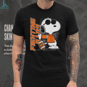 University of Illinois Fighting Illini Snoopy Joe Cool T Shirt