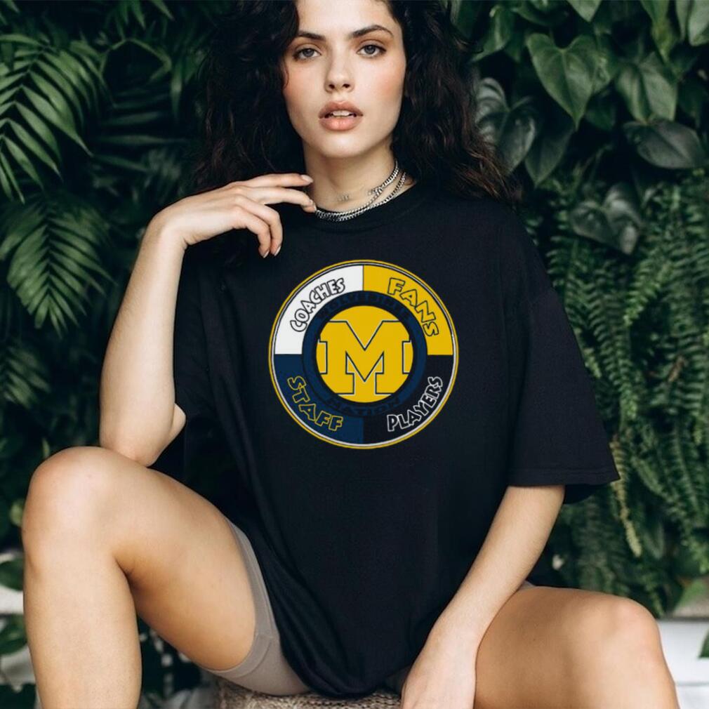 University of Michigan Wolverines For Life Short Sleeve Shirt University of Michigan Wolverines For Life Short Sleeve Shirt