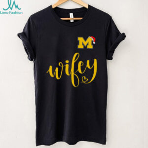 University of Michigan Wolverines U of M Wifey T Shirt University of Michigan Wolverines U of M Wifey T Shirt