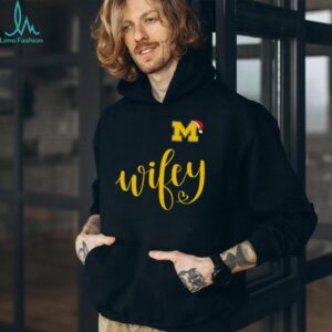 University of Michigan Wolverines U of M Wifey T Shirt