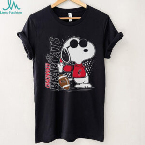 Vintage Inspired Cincinnati Bearcats Snoopy T Shirt
