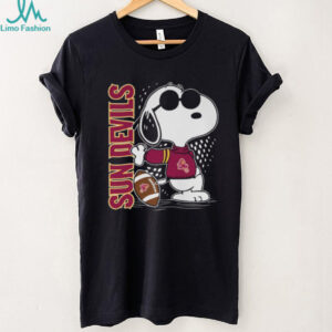 Vintage Inspired Snoopy ASU Sun Devils Collegiate T Shirt