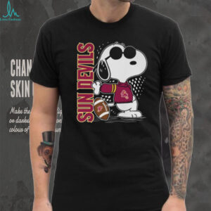 Vintage Inspired Snoopy ASU Sun Devils Collegiate T Shirt