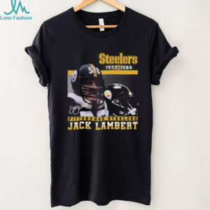 Vintage Pittsburgh Steelers Jack Lambert 58 Fan T Shirt