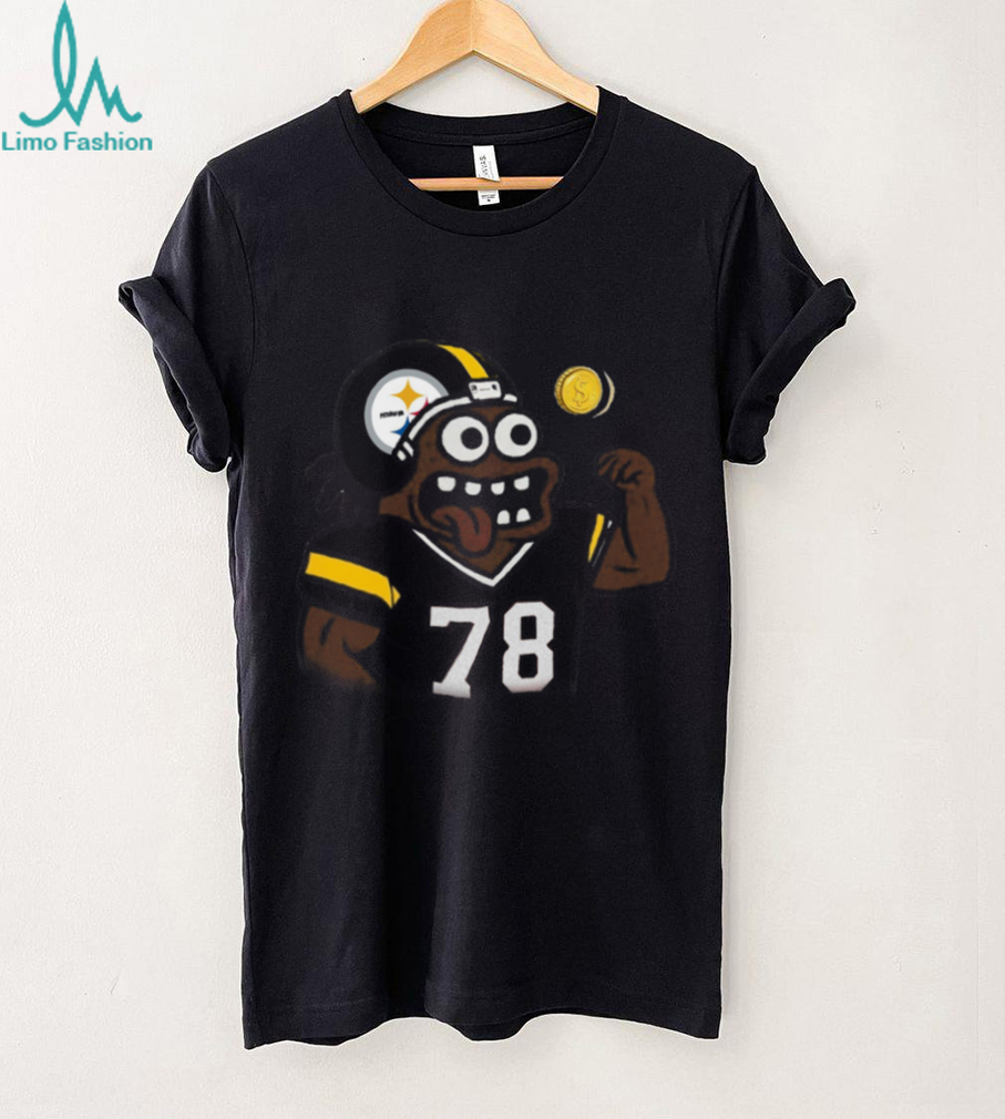 Vintage Style Pittsburgh Steelers Cartoon Character T Shirt Vintage Style Pittsburgh Steelers Cartoon Character T Shirt