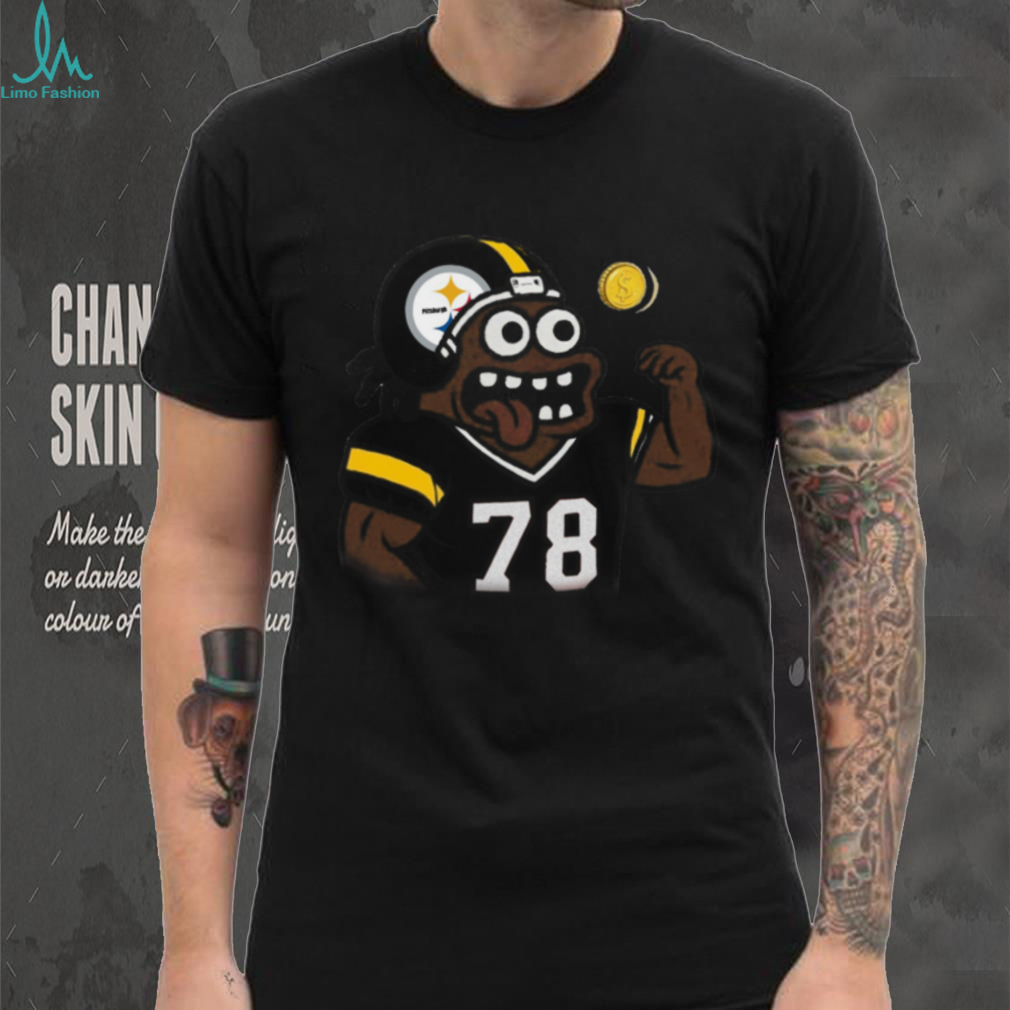 Vintage Style Pittsburgh Steelers Cartoon Character T Shirt Vintage Style Pittsburgh Steelers Cartoon Character T Shirt