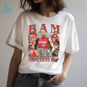 Vintage Vibe Bam Adebayo Miami Heat Graphic Tee Vintage Vibe Bam Adebayo Miami Heat Graphic Tee