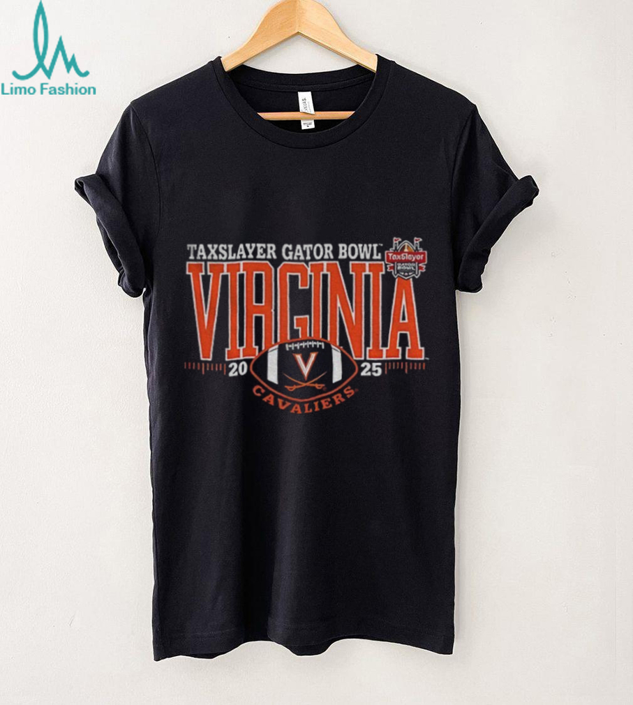 Virginia Cavaliers Navy Blue 2025 Taxslayer Gator Bowl shirt Virginia Cavaliers Navy Blue 2025 Taxslayer Gator Bowl shirt