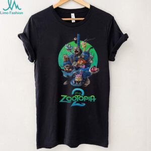 Walt Disney Animation Studios Zootopia 2 cartoon shirt