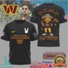 Washington Commanders Official NFL Deaf Awareness 3D Shirt Washington Commanders Official NFL Deaf Awareness 3D Shirt