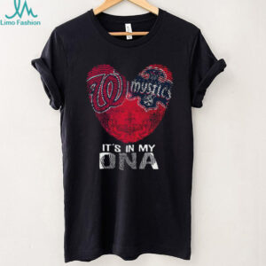 Washington Nationals & Mystics It's In My DNA T Shirt