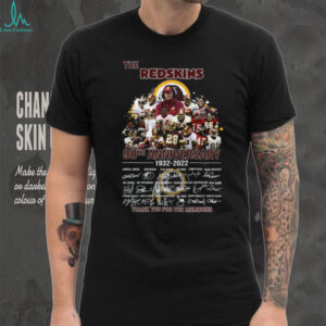Washington Redskins 90th Anniversary Commemorative T Shirt