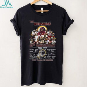 Washington Redskins 90th Anniversary Commemorative T Shirt