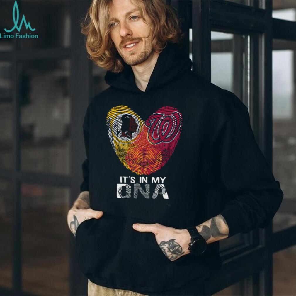 Washington Sports Fan It’s In My DNA T Shirt Washington Sports Fan It’s In My DNA T Shirt