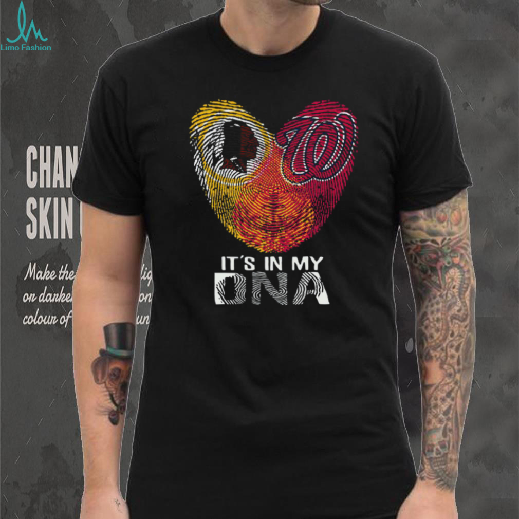 Washington Sports Fan It’s In My DNA T Shirt Washington Sports Fan It’s In My DNA T Shirt