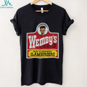 Wembanyama San Antonio Wendy’s Parody Wemby’s slamburgers shirt