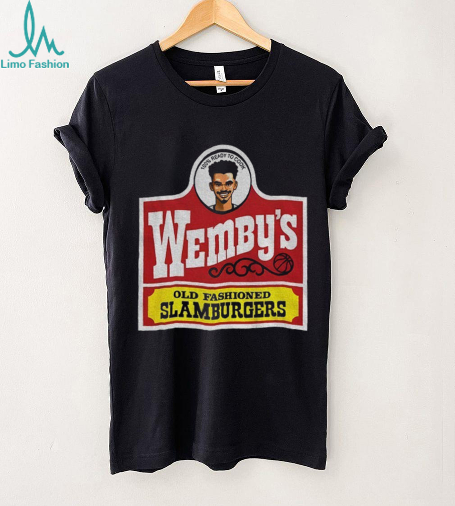 Wembanyama San Antonio Wendy’s Parody Wemby’s slamburgers shirt Wembanyama San Antonio Wendy’s Parody Wemby’s slamburgers shirt