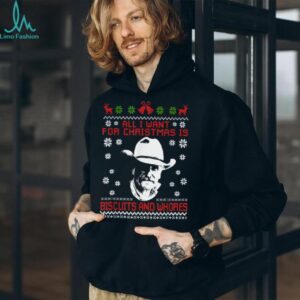 Western Cowboys Biscuits and Whores Christmas Quote T Shirt