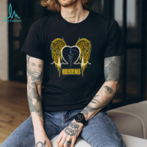 Wolverines Caduceus NurseMedic Angel Wings T Shirt