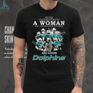 Women's Miami Dolphins Football T Shirt