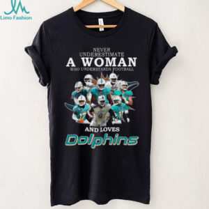 Women's Miami Dolphins Football T Shirt
